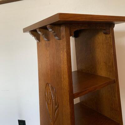 #5 Tree Of Life Pedestal, Mission Collection- Stickley (retails over $1,000 still for sale @ Forseyâ€™s)