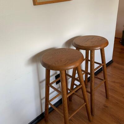 #6 Two Wooden Stools