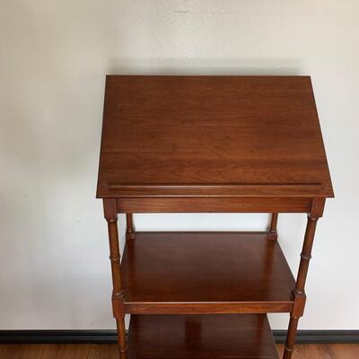 #22 The Bartley Collection Mahogany Library Podium Table