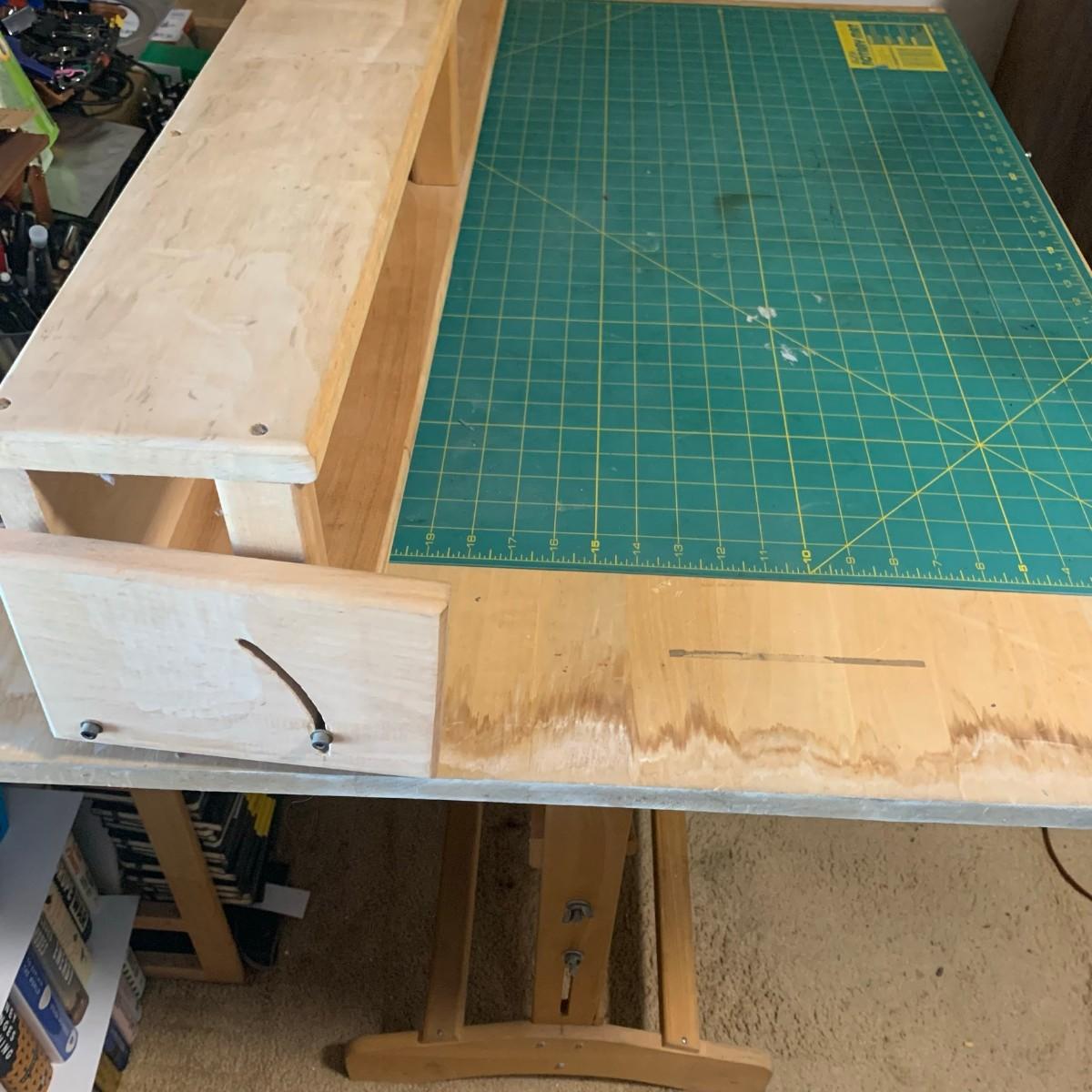 #38 Artist / Craft Table- Adjustable Height | EstateSales.org