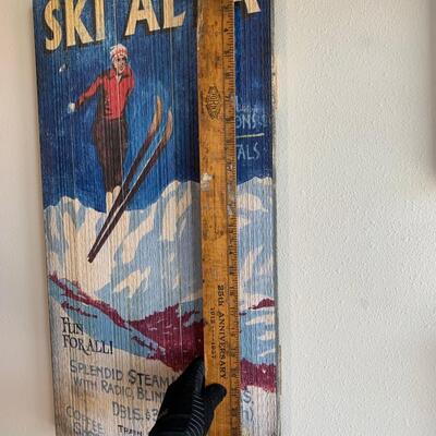 #80 Ski Alta Vintage Decor