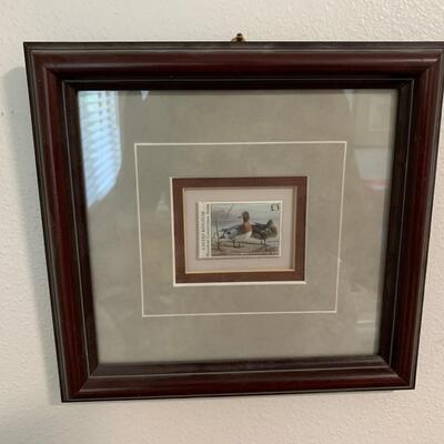 #82 3pc Wildlife/ Conservation Framed Collector Stamps