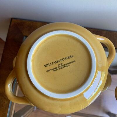 #180 Williams-Sonoma Yellow Dishes