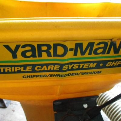 Yard-Man 8HP Chipper/Shredder/Vacuum