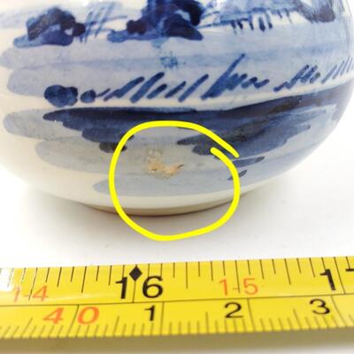 DELFTS HAND PAINTED PITCHER MADE IN HOLLAND