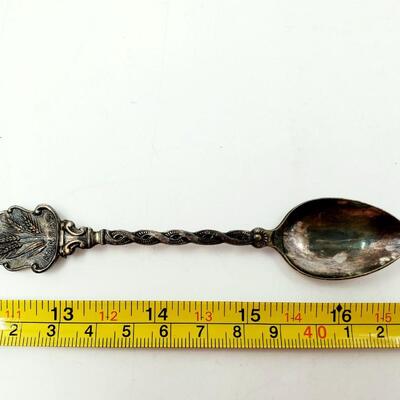 SOUVENIR SILVER-PLATED "KANSAS" SPOON