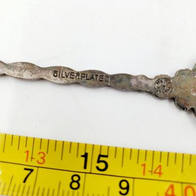 SOUVENIR SILVER-PLATED "KANSAS" SPOON