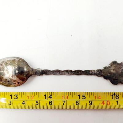 SOUVENIR SILVER-PLATED "KANSAS" SPOON