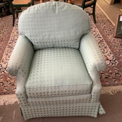 341  Sherrill Upholstered Swivel Arm Chair 