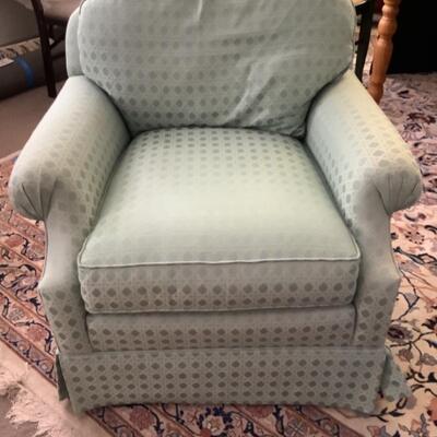 341  Sherrill Upholstered Swivel Arm Chair 