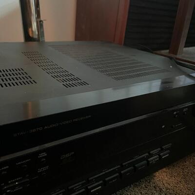 Lot 201 - RCA Receiver and Sony Speaker 