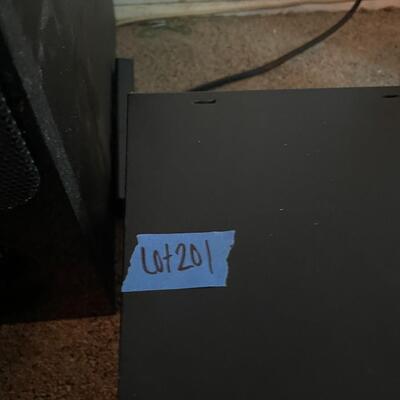 Lot 201 - RCA Receiver and Sony Speaker 