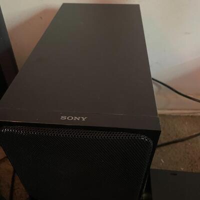 Lot 201 - RCA Receiver and Sony Speaker 
