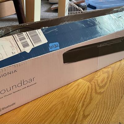 Lot 202- Insignia Bluetooth sound bar.