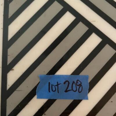 lot 208- retro table