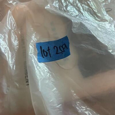 lot 209- bag of brand new men's tops