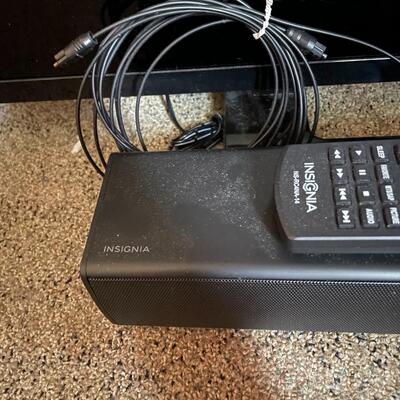 lot 212- Insignia tv with speaker