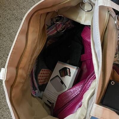 lot 221- Misc. bags, purses, wallets
