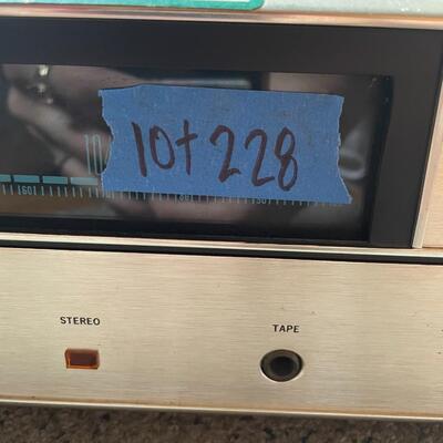 lot 228- stereomaster 312 transistor