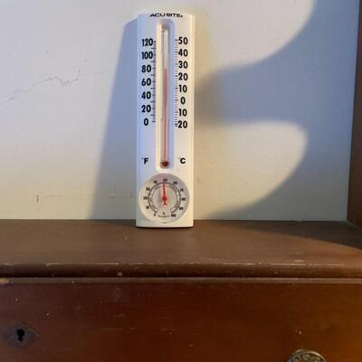 lot 233- hanging wooden wall shelf (must remove yourself), acurite