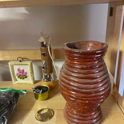 lot 241- shelf with contents