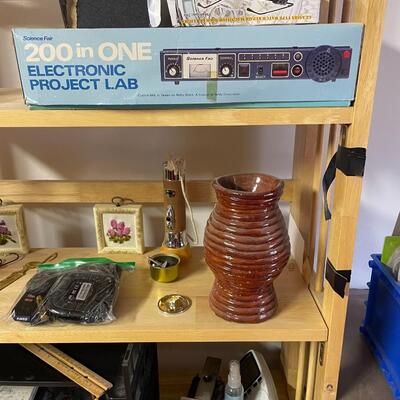 lot 241- shelf with contents