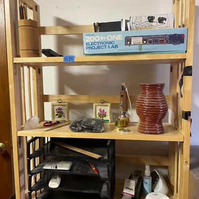 lot 241- shelf with contents