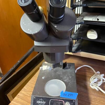 lot 244- Swift international stereo eighty microscope