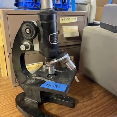 lot 246- Beck Kassel model 24197 made in Germany microscope