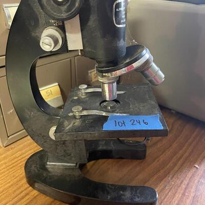 lot 246- Beck Kassel model 24197 made in Germany microscope