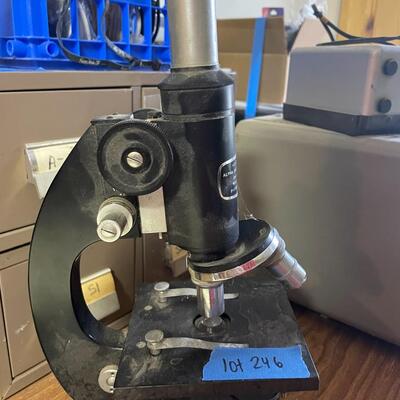 lot 246- Beck Kassel model 24197 made in Germany microscope