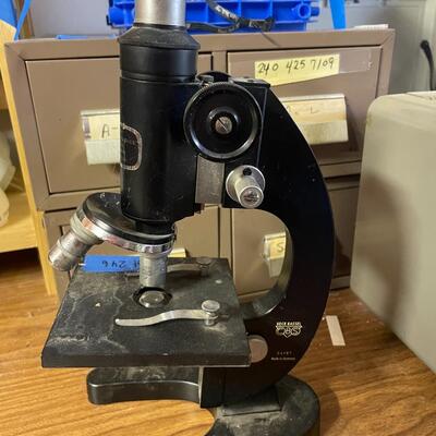 lot 246- Beck Kassel model 24197 made in Germany microscope