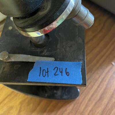lot 246- Beck Kassel model 24197 made in Germany microscope