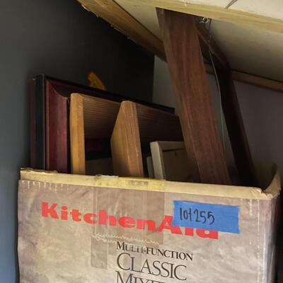 lot 255- Misc. picture frames, pictures