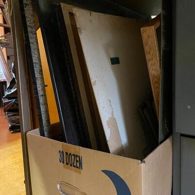 lot 255- Misc. picture frames, pictures