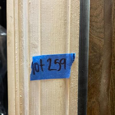lot 259- entire closet, misc. clothes and linens, etc.