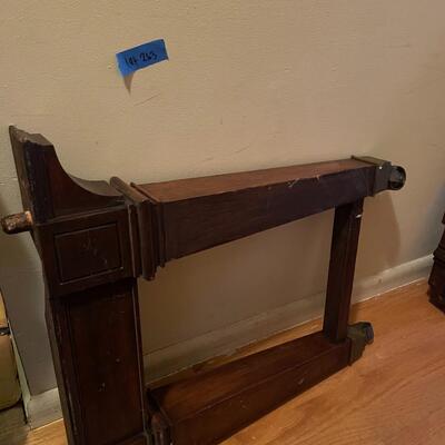 lot 263- (8) misc. piano legs including brass bottoms
