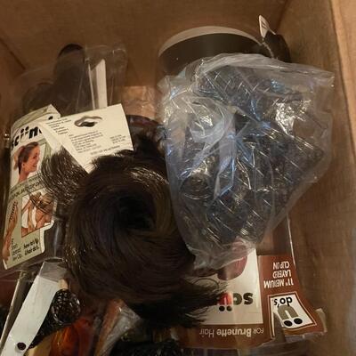 lot 266- box of misc. beauty supplies