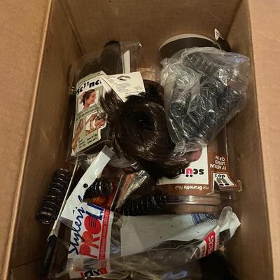 lot 266- box of misc. beauty supplies