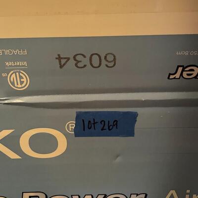 lot 269- Lasko cyclone power fan with box