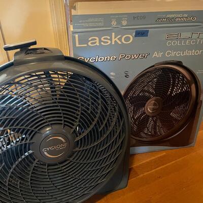 lot 269- Lasko cyclone power fan with box