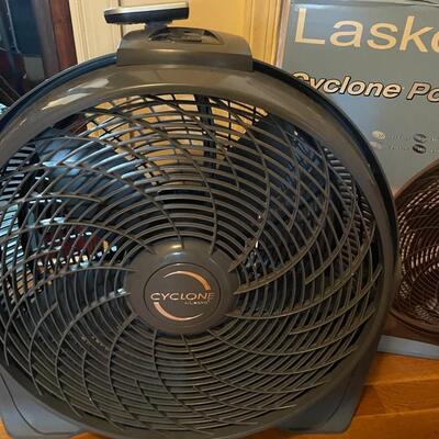 lot 269- Lasko cyclone power fan with box