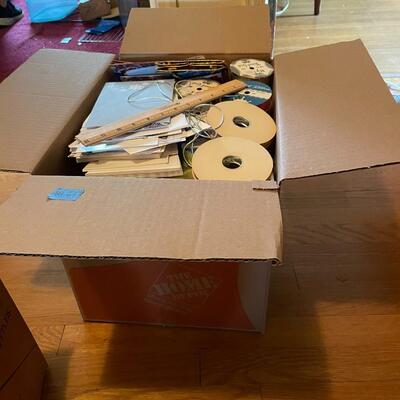 Lot 277- Box of misc. gift supplies