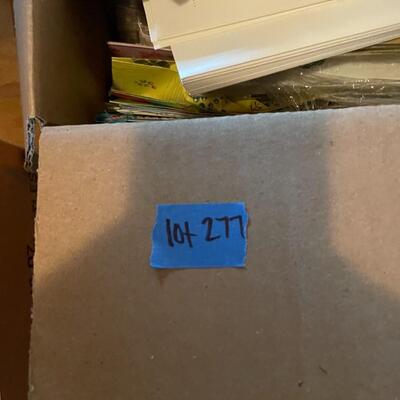 Lot 277- Box of misc. gift supplies