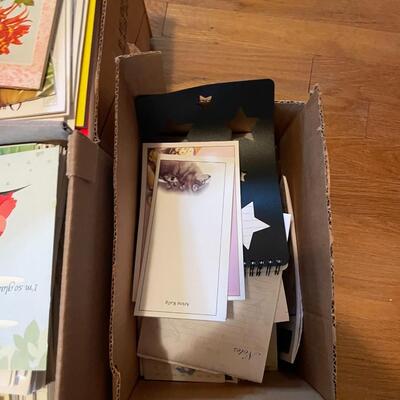 Lots 278- (3 )Boxes of misc. unused cards