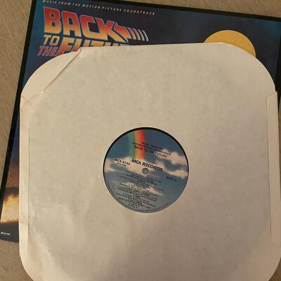 Lot 290- Back to the future record
