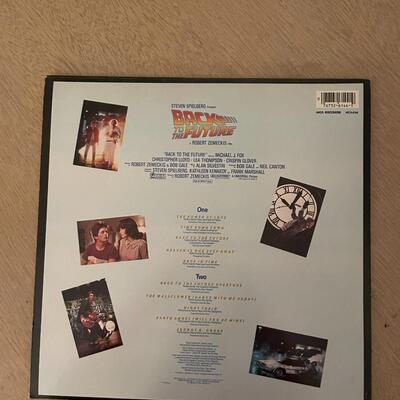 Lot 290- Back to the future record