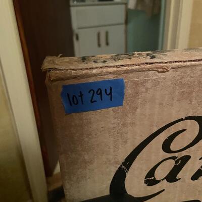 lot 294- Carrom gameboard, basket/chest