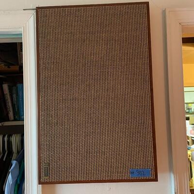 lot 302- pair of vintage university speakers