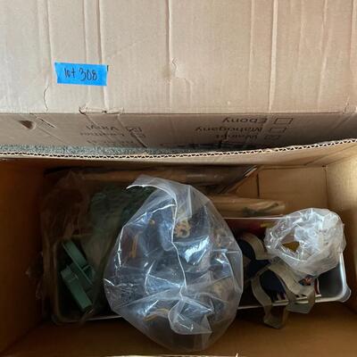 lot 308- (3) boxes of misc. baking materials